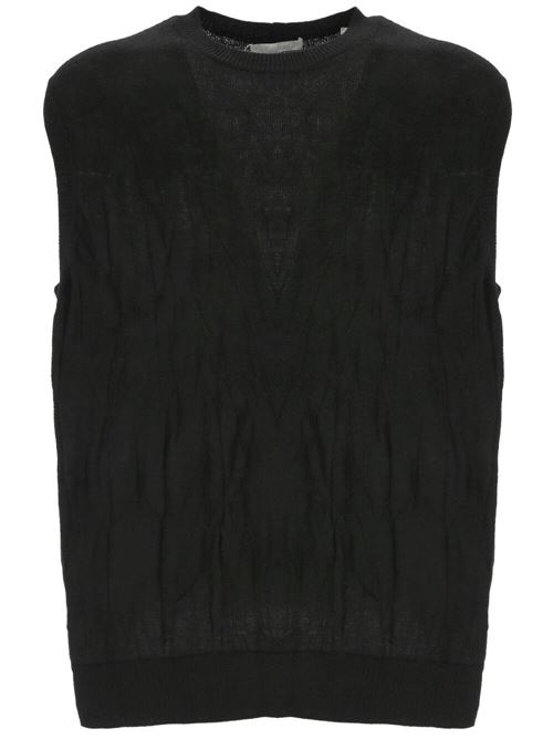 Top cotone nero jet Helmut Lang | O02HM702001